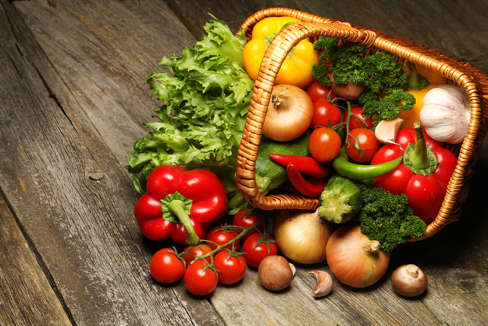 Овощи — полезные продукты питания