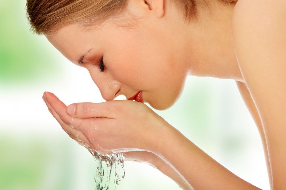4. Умойтесь прохладной водой