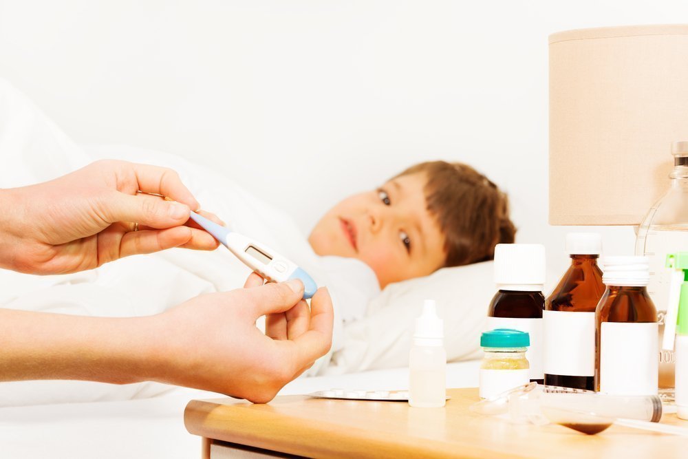 Препараты, снижающие температуру для детей